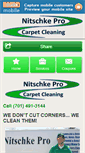 Mobile Screenshot of nitschkeprocarpetcleaning.com